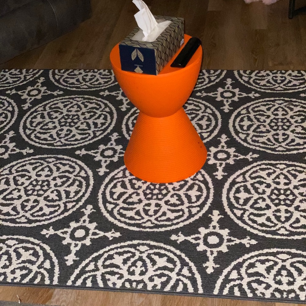 Orange table